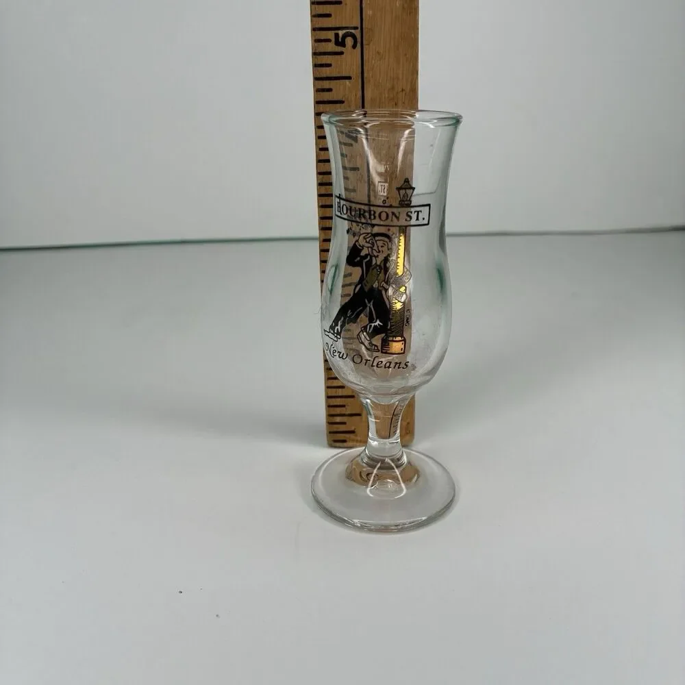BOURBON STREET NEW ORLEANS Shooter Glass 4” Shot Glass
